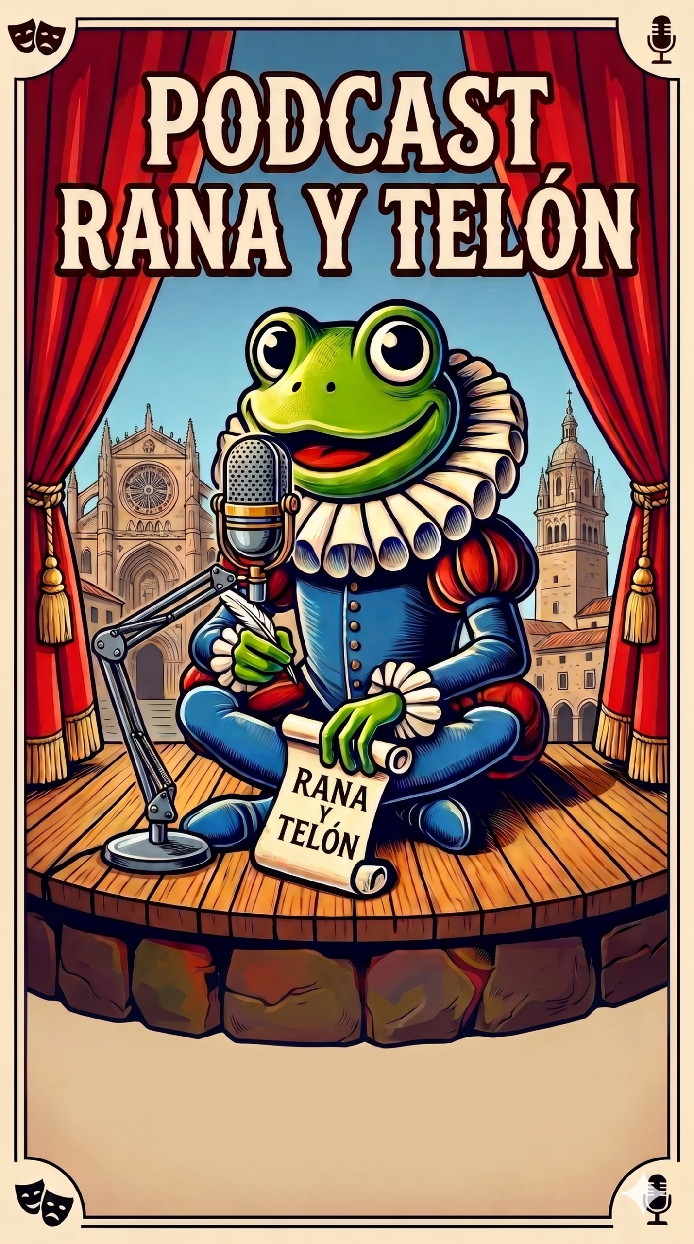 Ilustración del Episodio 8 del podcast Ranas al Aire